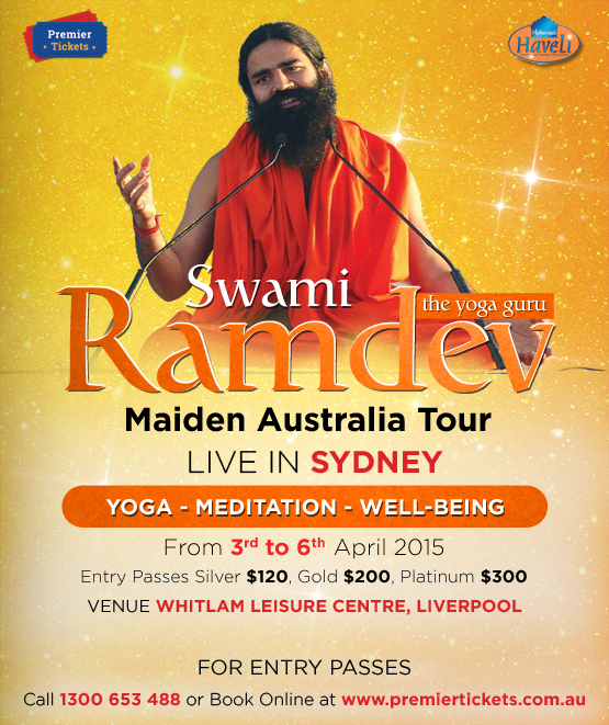 Baba Ramdev's Yoga Camp Australia 2015 - Sydney