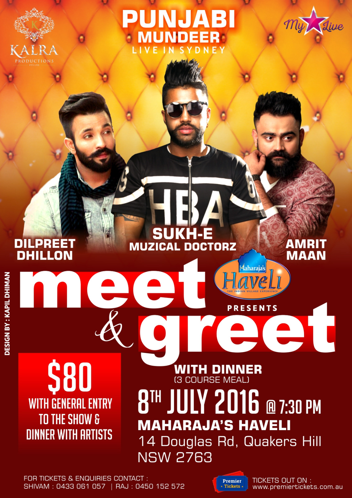 Punjabi Mundeer Meet & Greet and Live Concert in Sydney