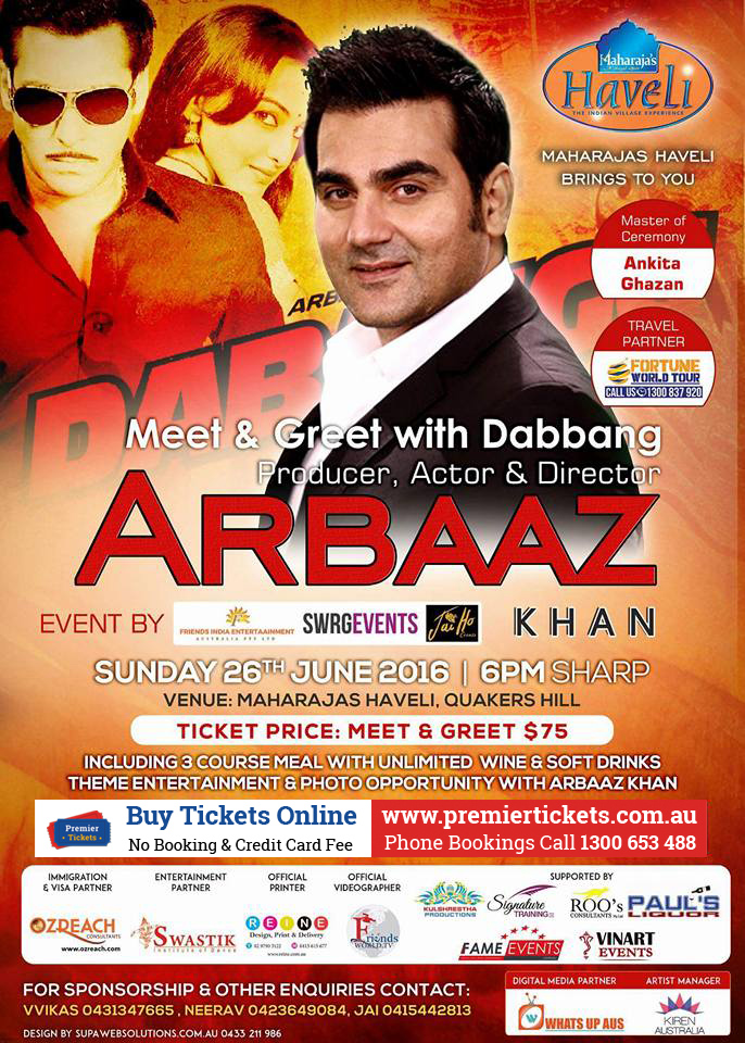 Meet & Greet with ARBAAZ KHAN