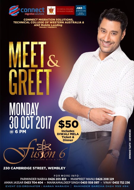 Meet & Greet with Harbhajan Mann in Perth
