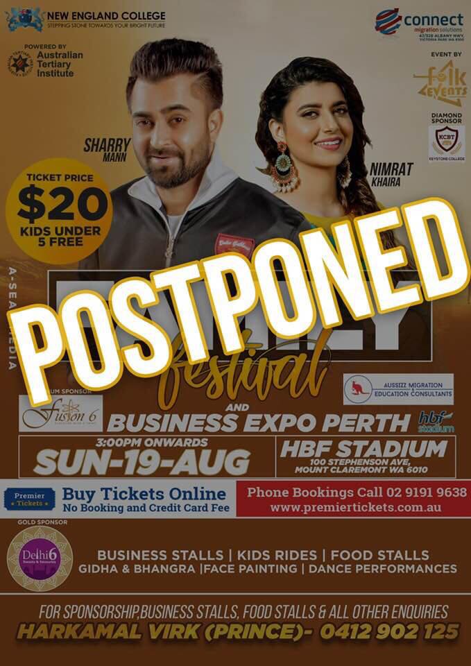 Sharry Mann & Nimrat Khaira Live in Perth Sharry Mann & Nimrat Khaira Live in Perth