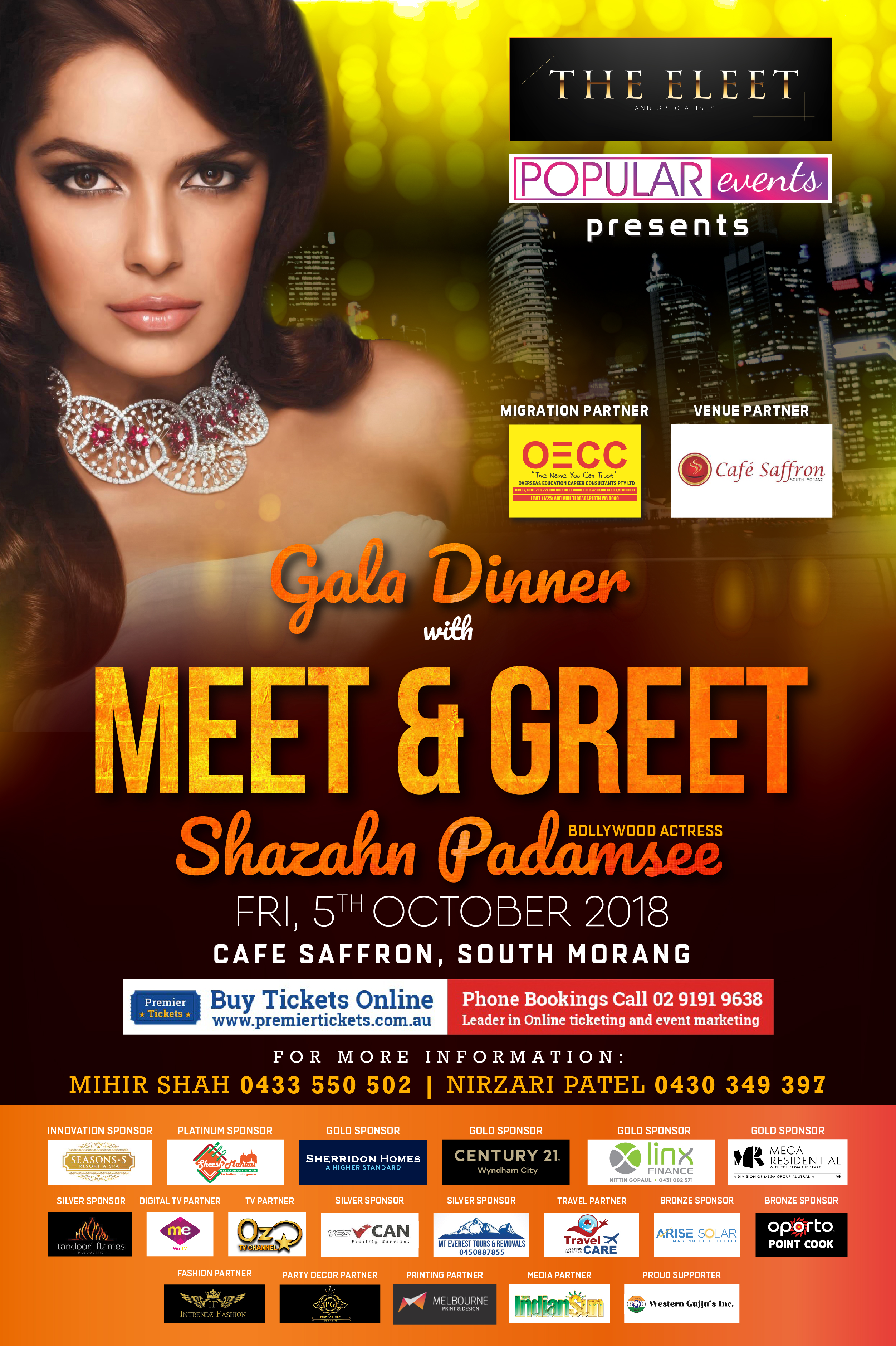 MEET & GREET - SHAZAHN PADAMSEE & ISHETA SARCKAR MEET & GREET - SHAZAHN PADAMSEE & ISHETA SARCKAR
