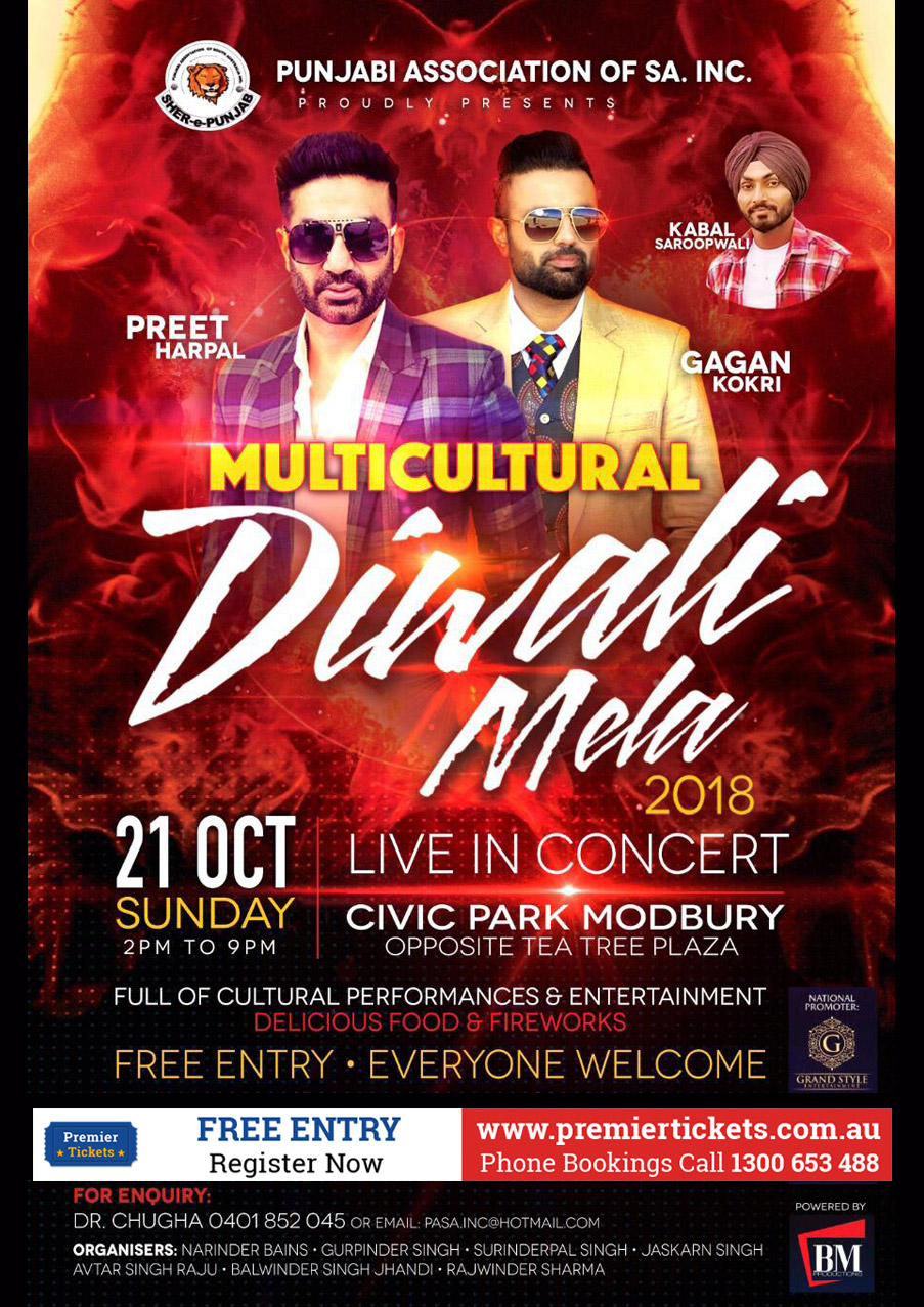 Multicultural Diwali Mela 2018 - FREE ENTRY Multicultural Diwali Mela 2018 - FREE ENTRY