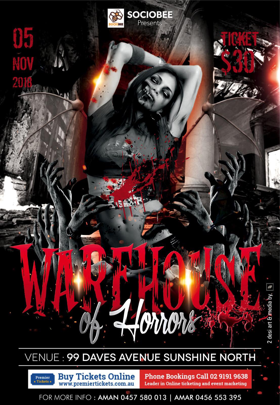 WAREHOUSE OF HORRORS WAREHOUSE OF HORRORS