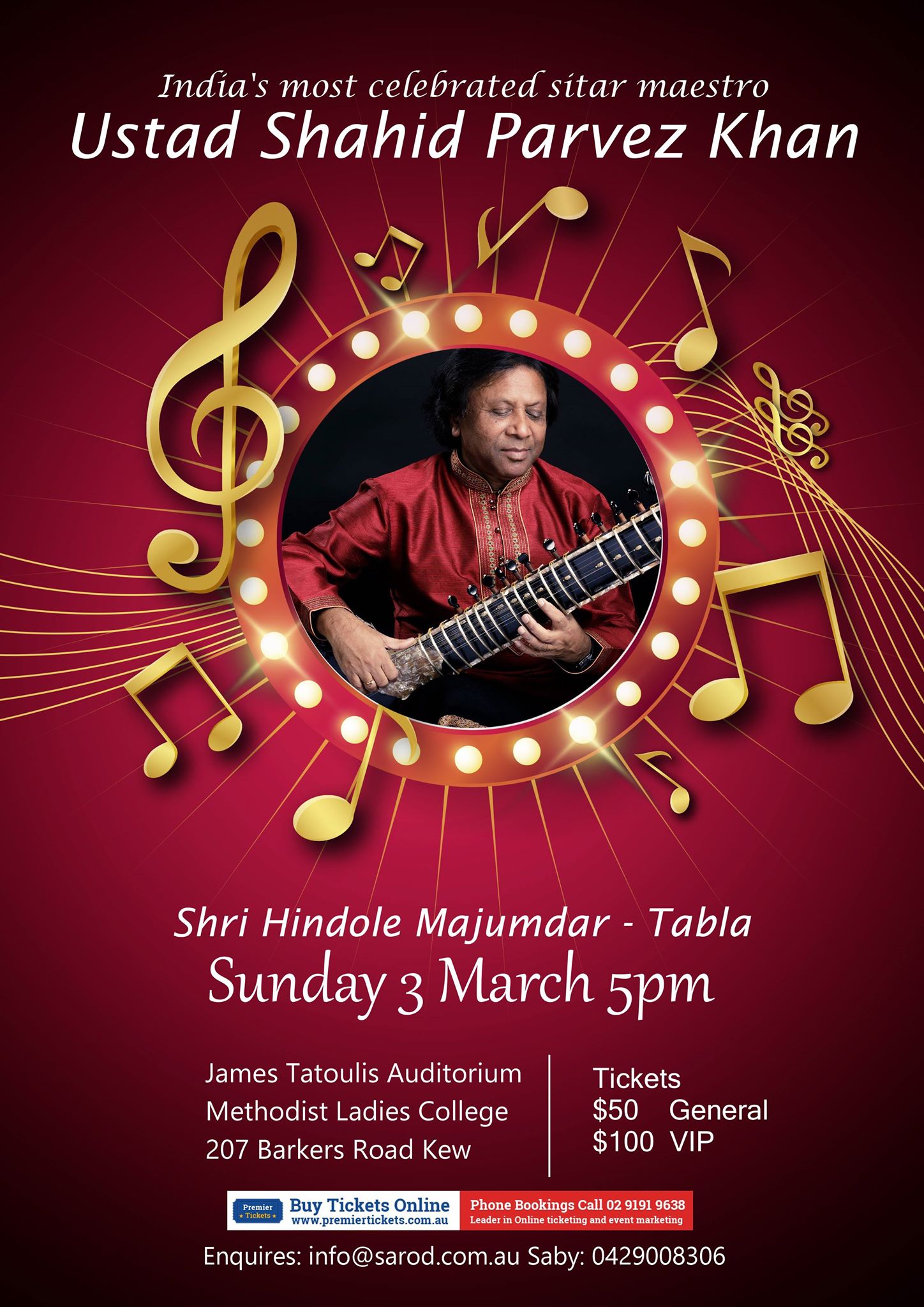 Ustad Shahid Parvez Khan Sitar Recital