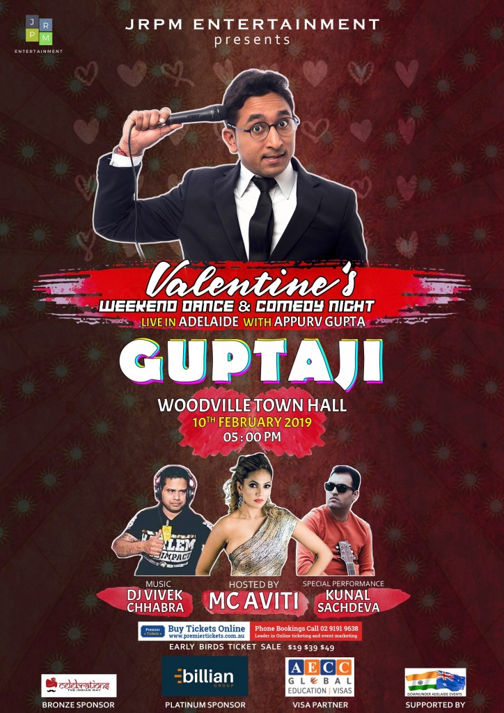 Pyar Ek Dokha Hai - Standup Comedy by Appurv Gupta 'Guptaji' in Adelaide