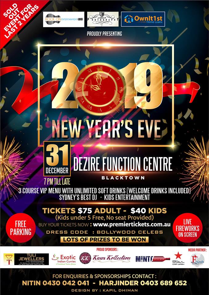 2019 New Year's Eve