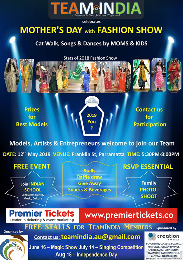 Mother's Day with Fashion Show - Free Entry