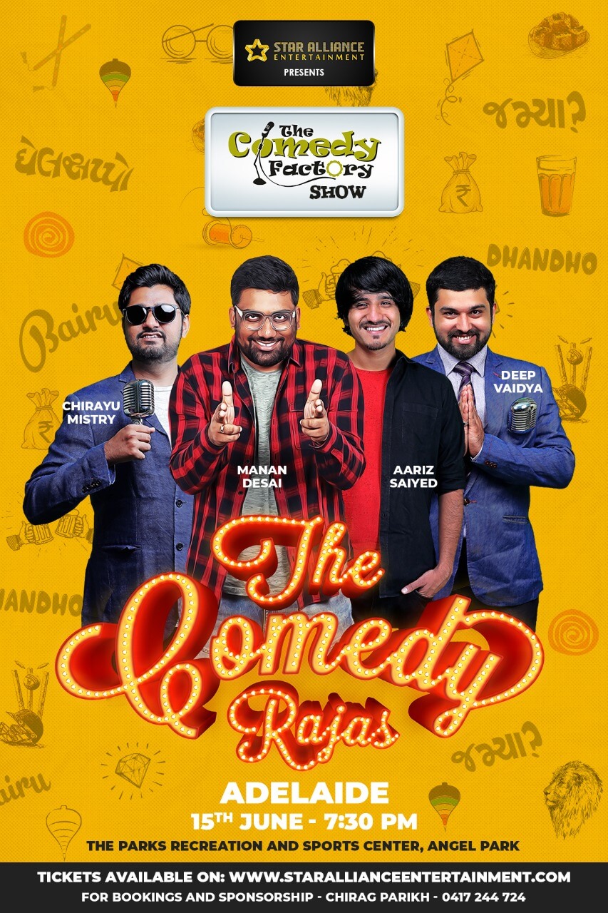Gujarati Stand up Comedy Show in Adelaide