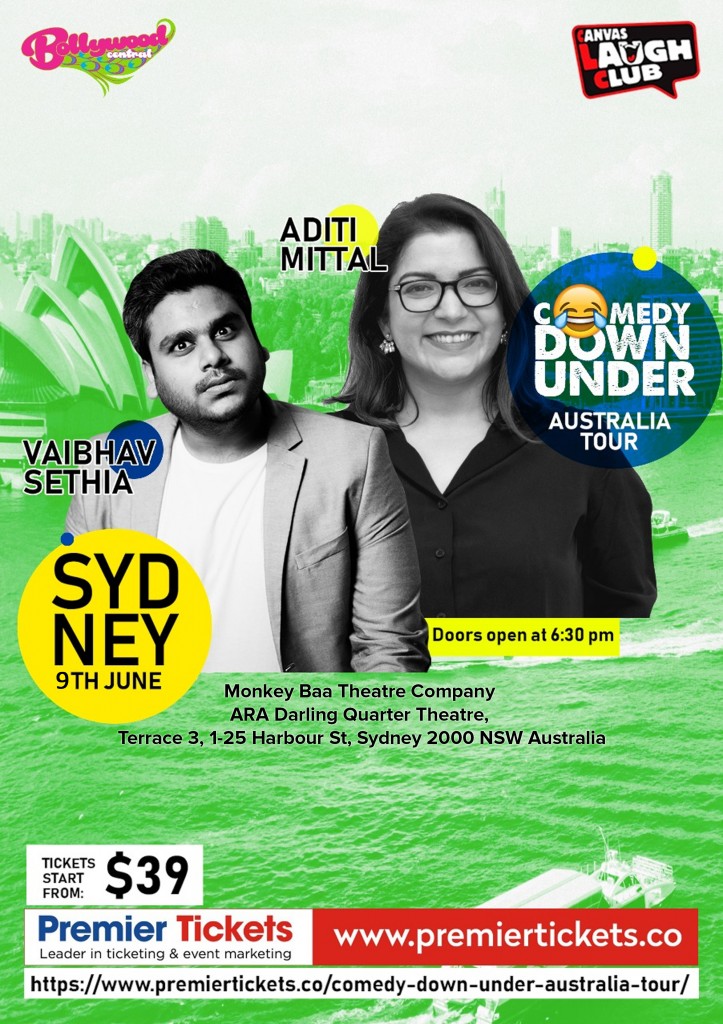 Comedy Down Under - Monkey Baa Theatre, Sydney (9th June)