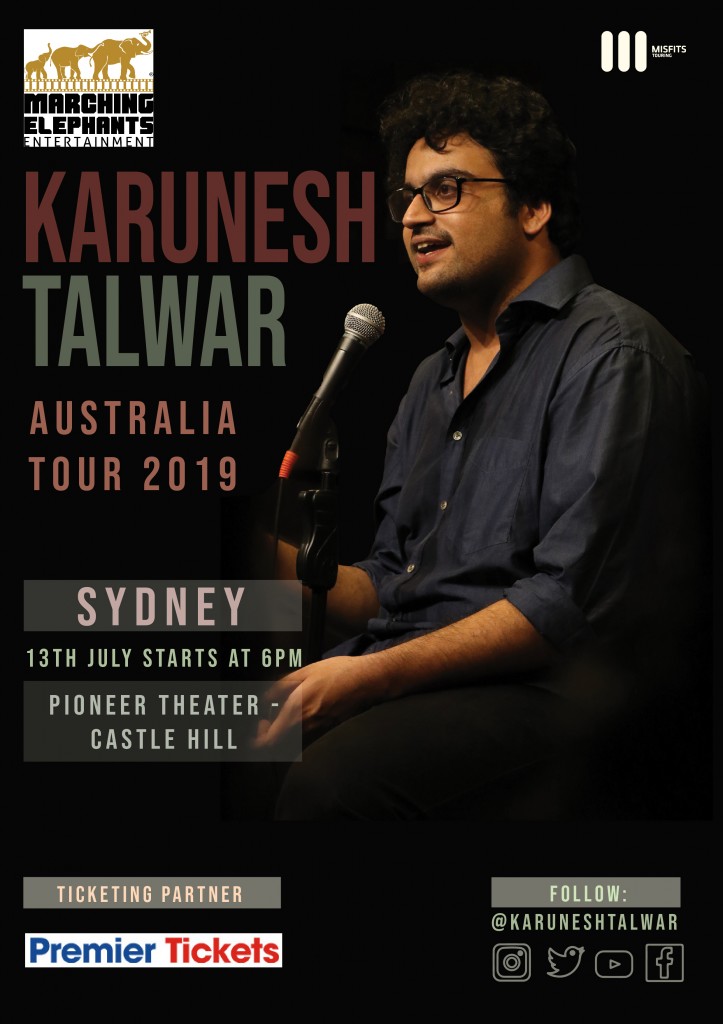 Standup Comedy by Karunesh Talwar - Sydney
