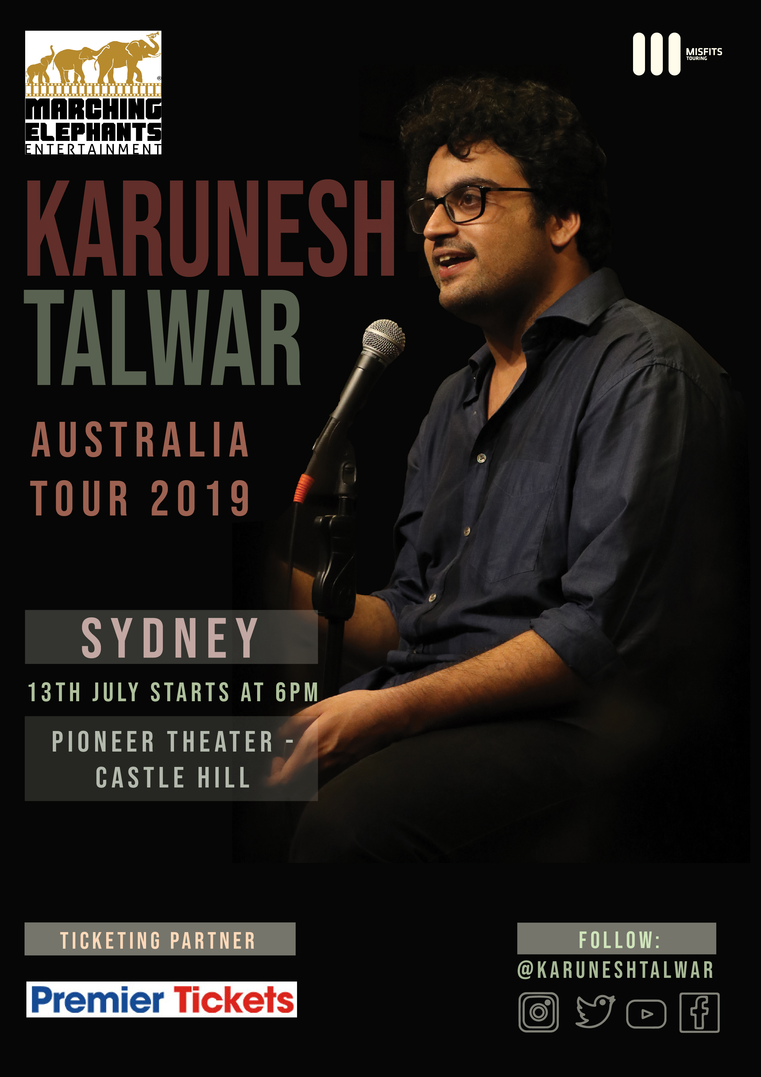 Standup Comedy by Karunesh Talwar - Sydney