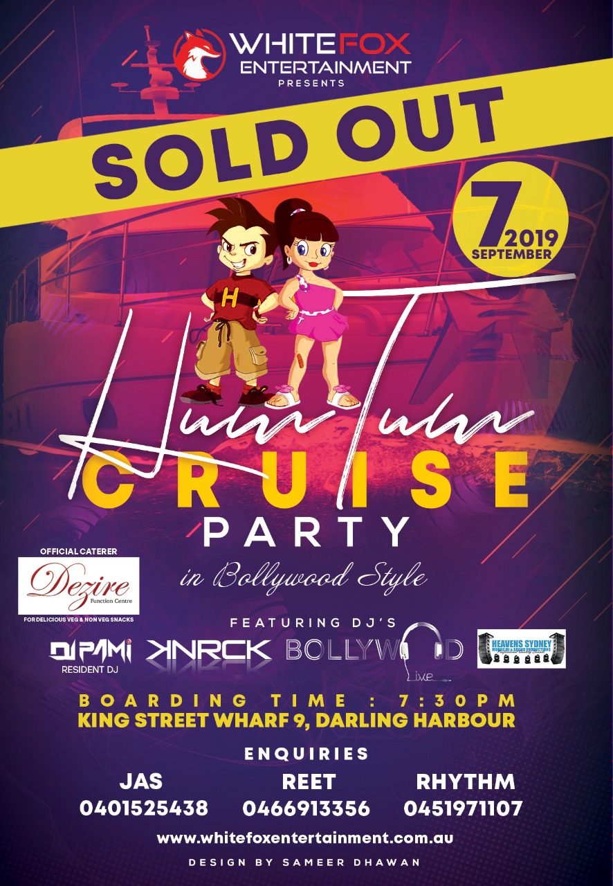Hum Tum Cruise Party in Bollywood Style - Sydney Hum Tum Cruise Party in Bollywood Style - Sydney