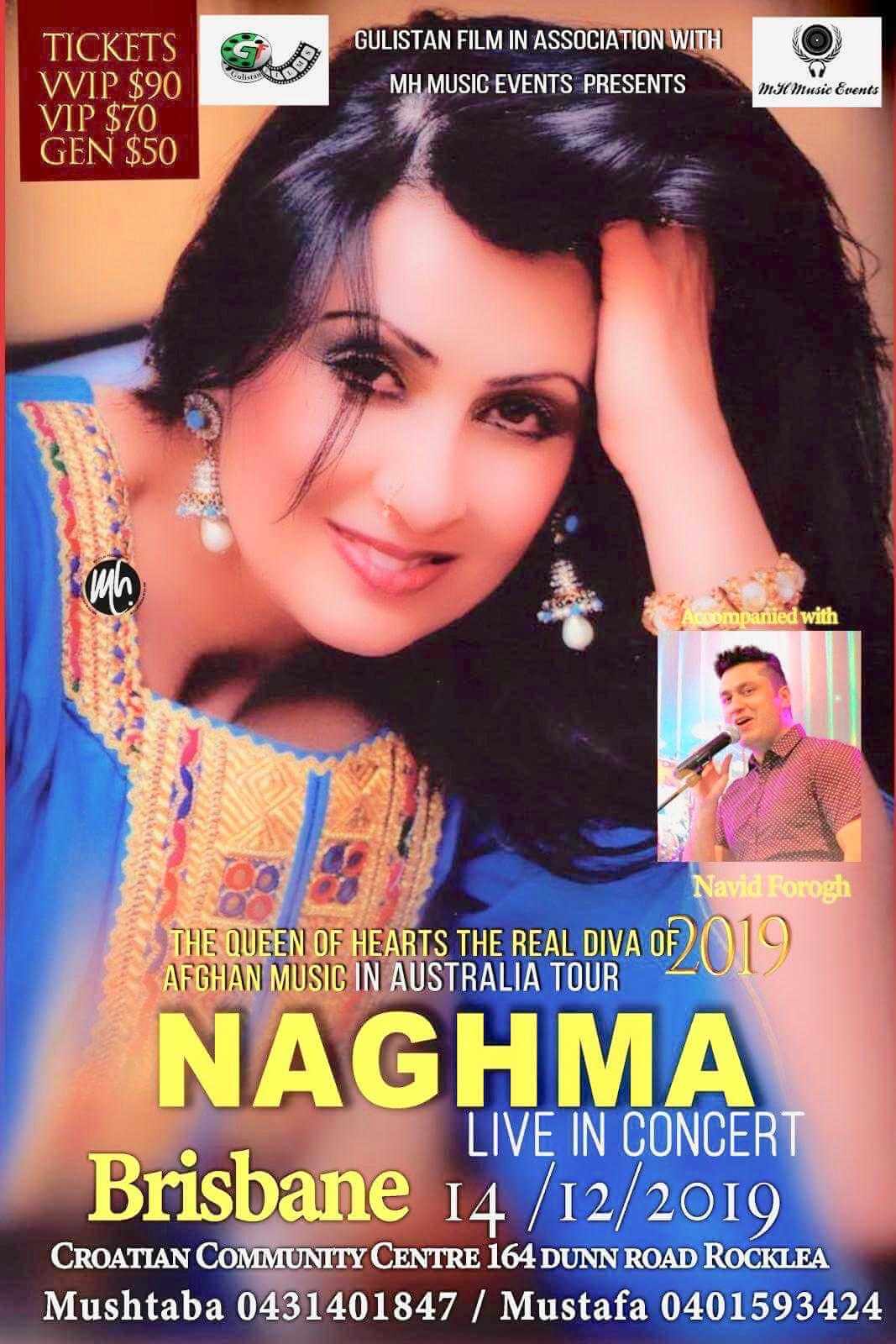 Diva of Afghan Music Naghma Live in Concert Brisbane Diva of Afghan Music Naghma Live in Concert Brisbane