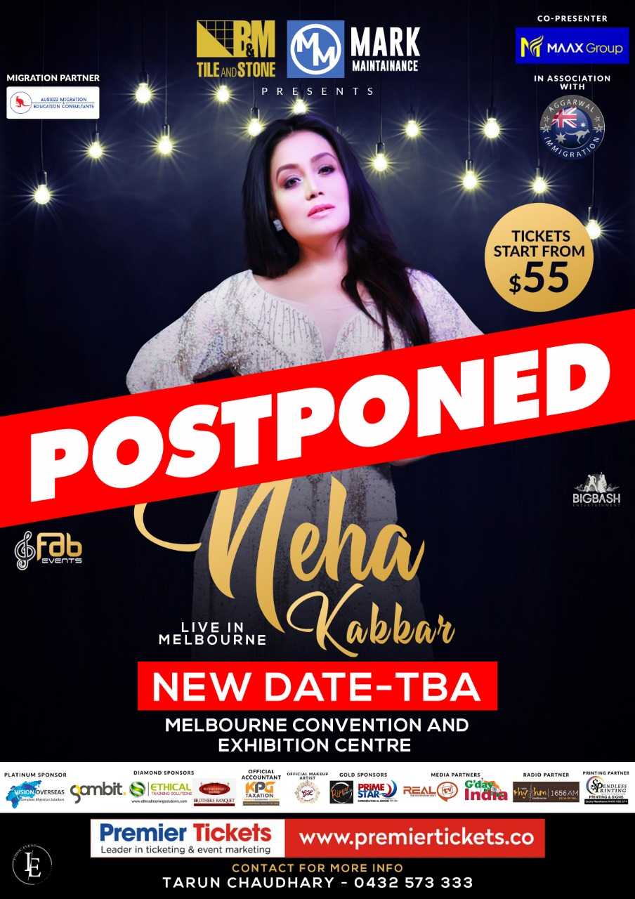 Selfie Queen Neha Kakkar Live in Concert Melbourne 2019 Selfie Queen Neha Kakkar Live in Concert Melbourne 2019