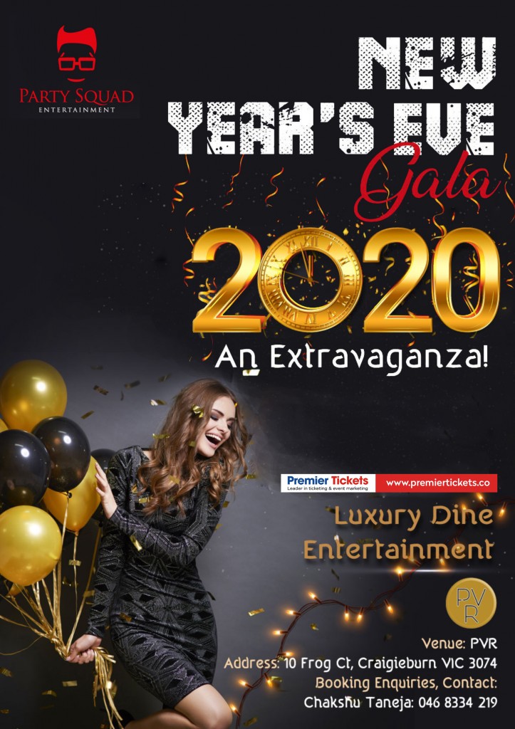 NYE GALA:  AN EXTRAVAGANZA