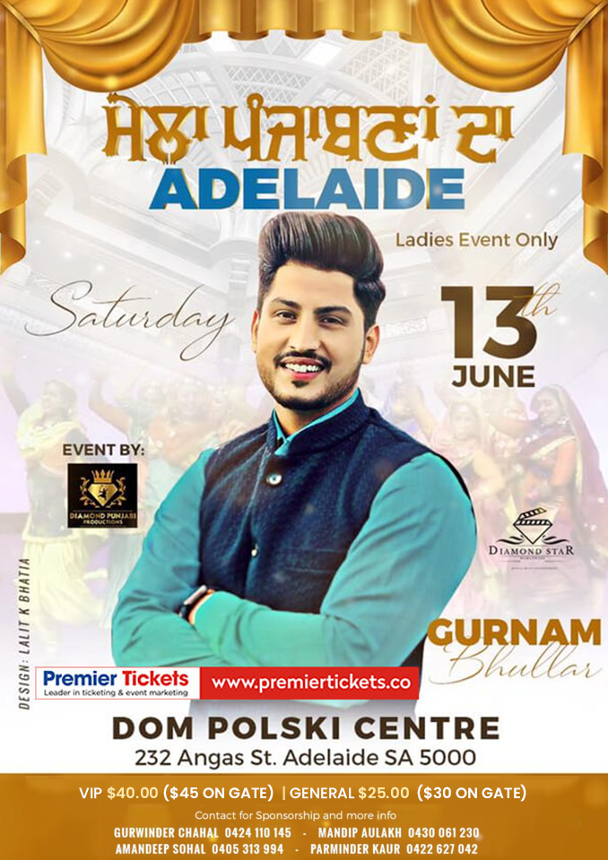 Gurnam Bhullar - Mela Punjabana Da Adelaide