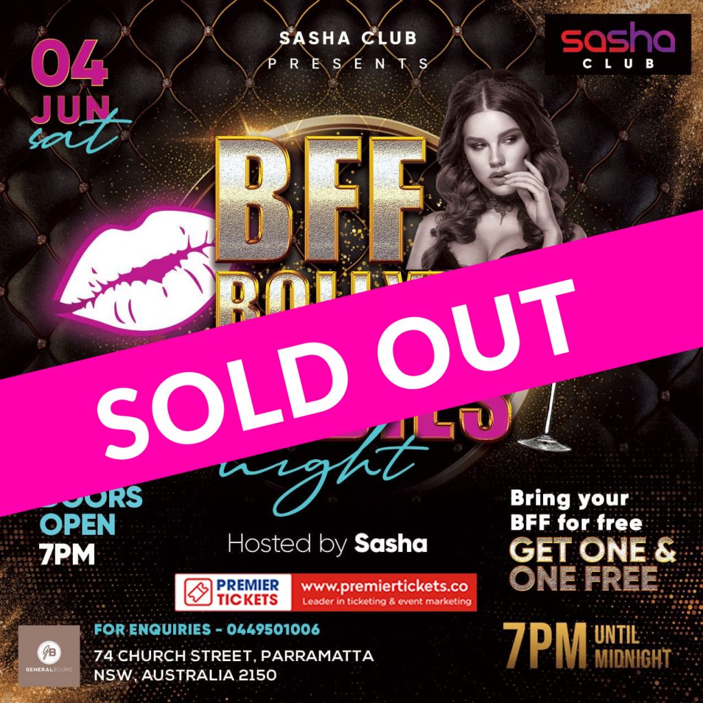 BFF Bollywood Ladies Night