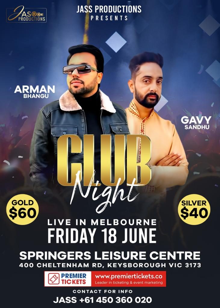 Club Night in Melbourne 2022