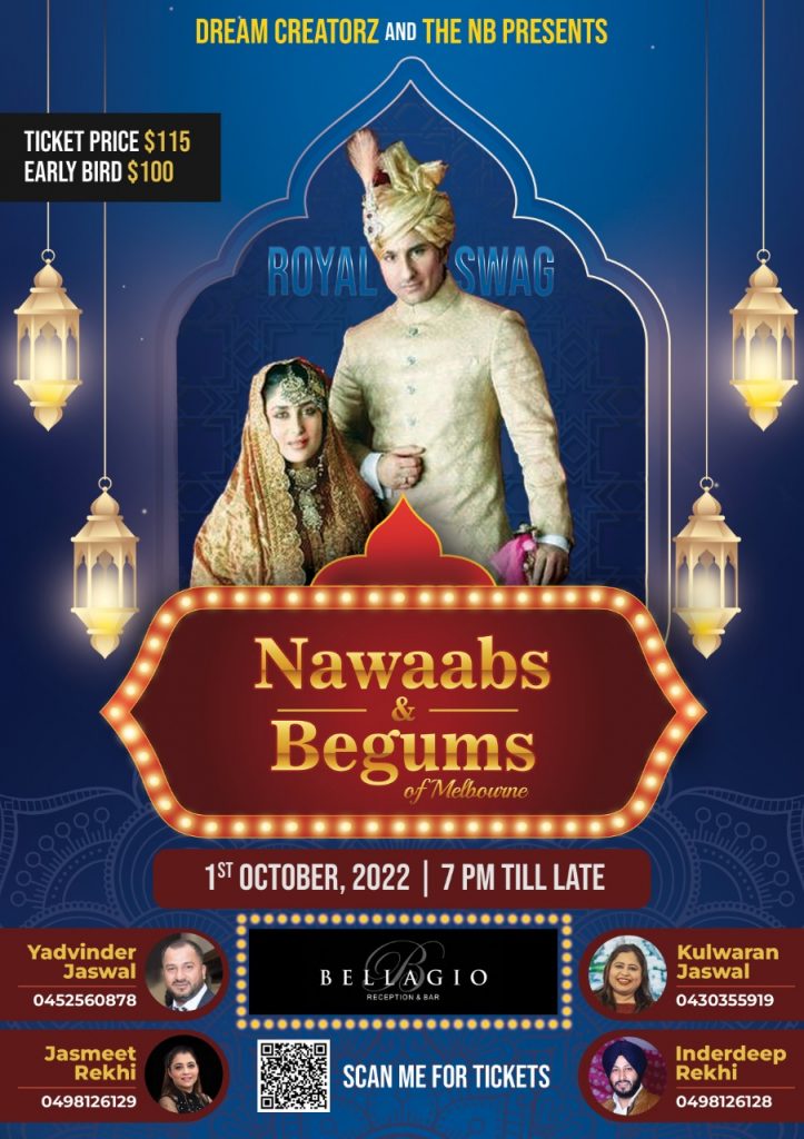 Nawabs & Begums of Melbourne 2022