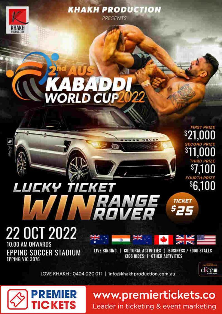 2nd AUS KABADDI WORLD CUP 2022