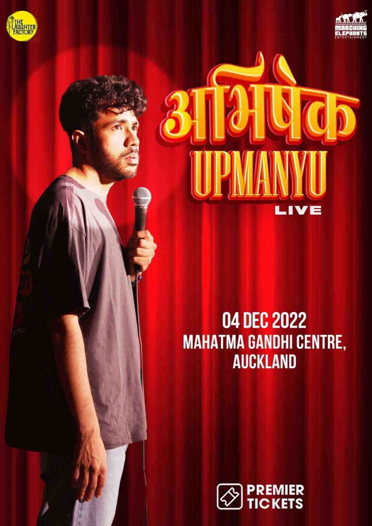 Abhishek Upmanyu Live in Auckland 2022 Abhishek Upmanyu Live in Auckland 2022