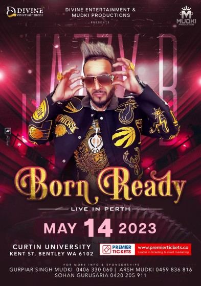 Born Ready Jazzy B - Live in Perth 2023