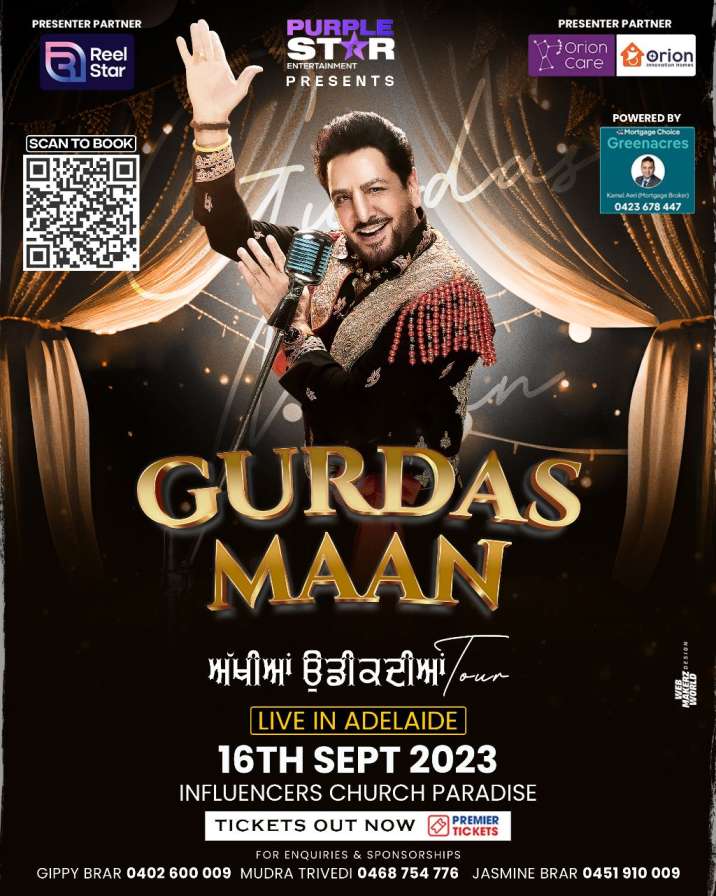 Gurdas Maan Live in Adelaide 2023 - Akhiyan Udeekdian Tour Gurdas Maan Live in Adelaide 2023 - Akhiyan Udeekdian Tour