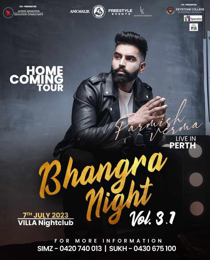 Bhangra Night Vol. 3.1 - Parmish Verma Live in Perth
