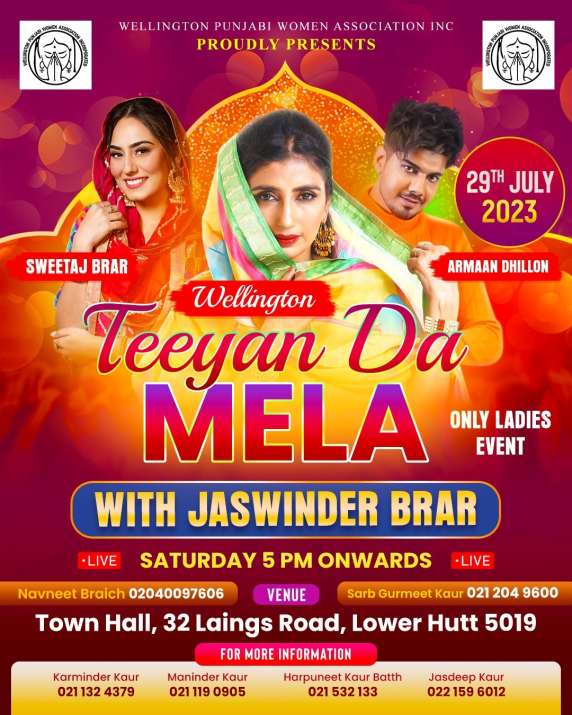 Teeyan Mela Da With Jaswinder Brar - Wellington