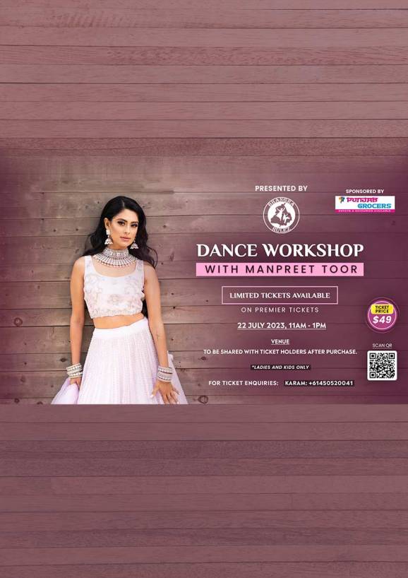 Dance Workshop With Manpreet Toor Dance Workshop With Manpreet Toor