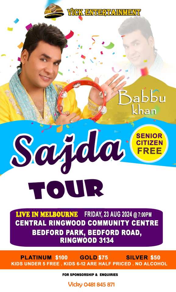 Sajda Tour - Live In Melbourne 2024