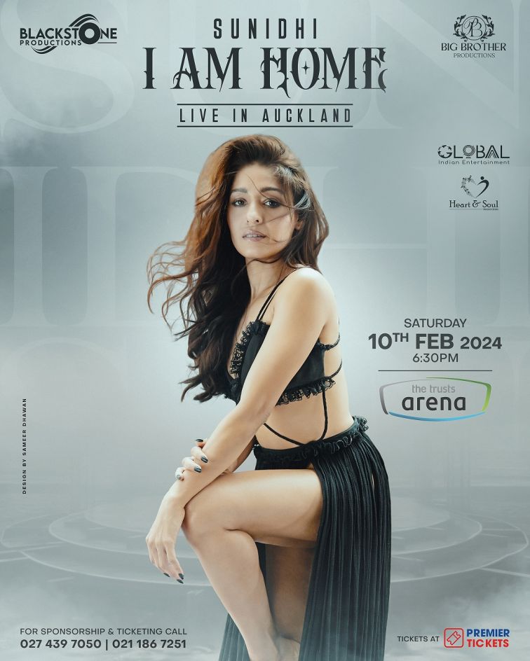 I Am Home Sunidhi Chauhan Live In Concert Auckland 2024