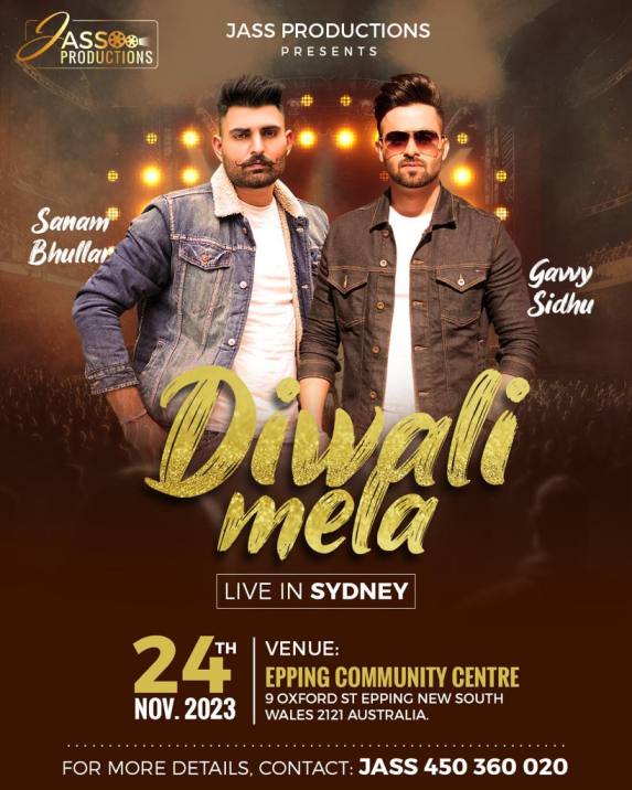 Diwali Mela Live In Sydney - 2023
