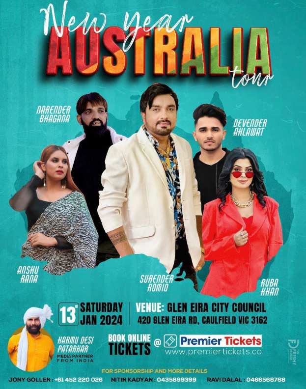 New Year Celebration Tour - Melbourne 2024