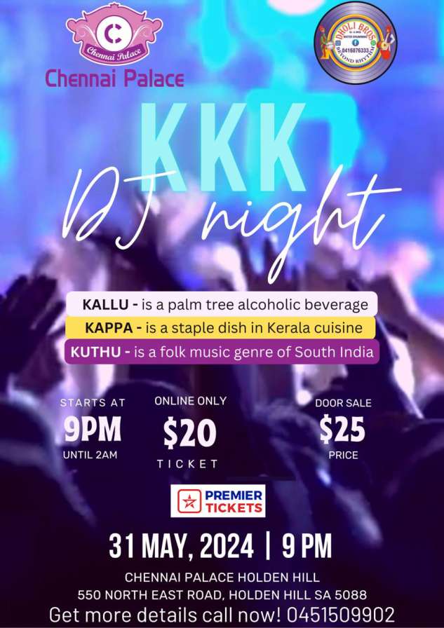 Kallu, Kappa & Kuthu Dj Night in Chennai Palace - HOLDEN HILL