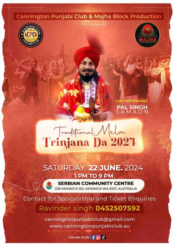 Traditional Mela Trinjana Da 2024 - Perth Traditional Mela Trinjana Da 2024 - Perth