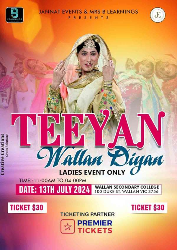 TEEYAN WALLAN DIYAN - 2024