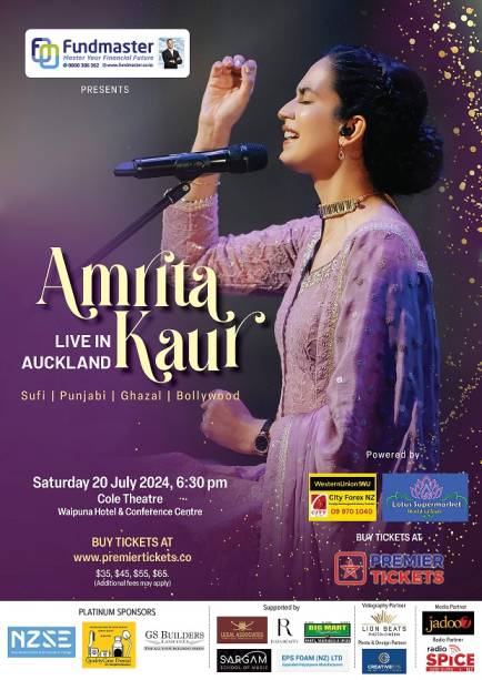 Amrita Kaur Live in Auckland Amrita Kaur Live in Auckland