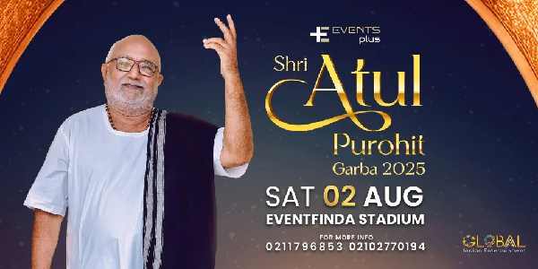 Shri Atul Purohit GARBA 2025 in Auckland