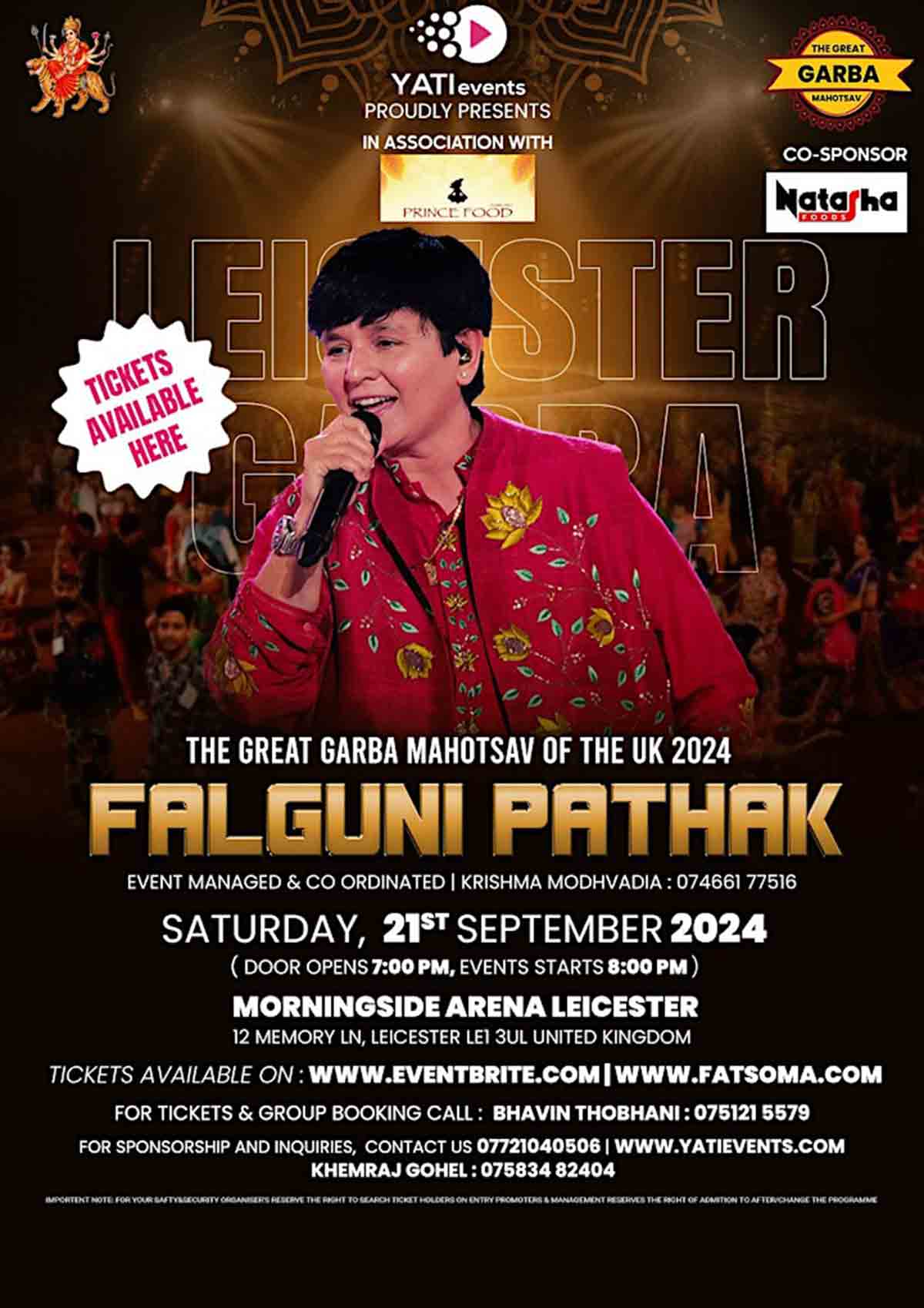 Falguni Pathak The Queen of Garba 2024 (21st Sep) Falguni Pathak The Queen of Garba 2024 (21st Sep)