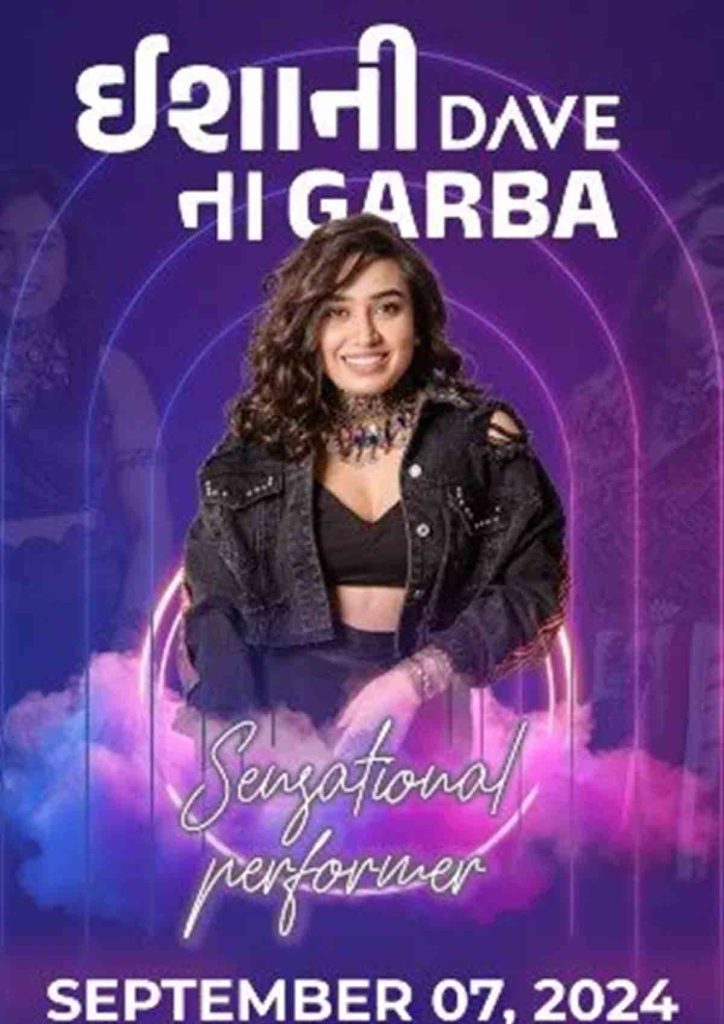 Ishani Dave - Indian Garba Festival Toronto 2024