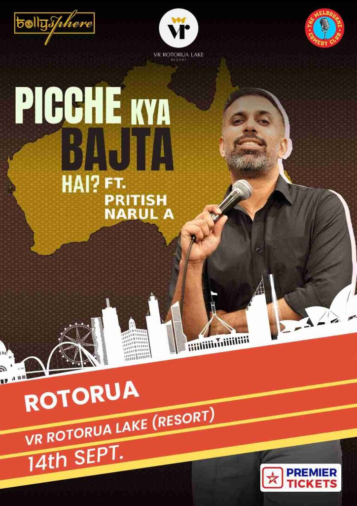 Picche Kya Bajta Hai? FT. Pritish Narula Live in Rotorua