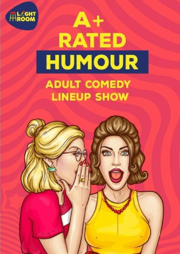 A+ Rated Humour - Adult Comedy Night - 29 SEPTEMBER 2024