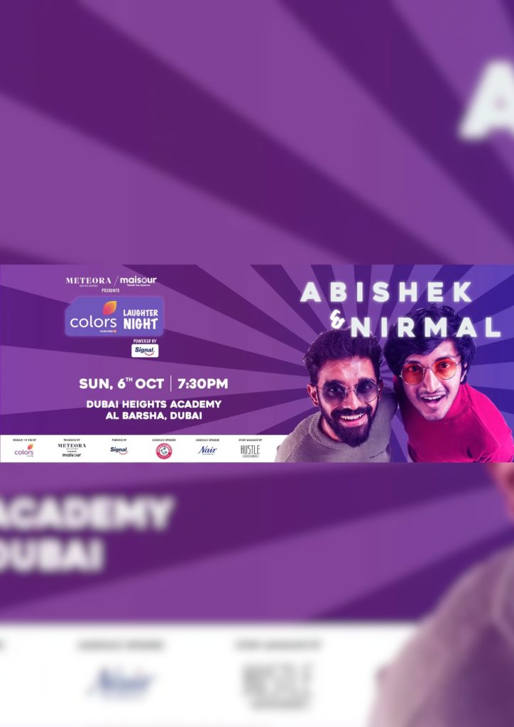 Colors Laughter Night ft. Abishek Kumar & Nirmal Pillai Colors Laughter Night ft. Abishek Kumar & Nirmal Pillai