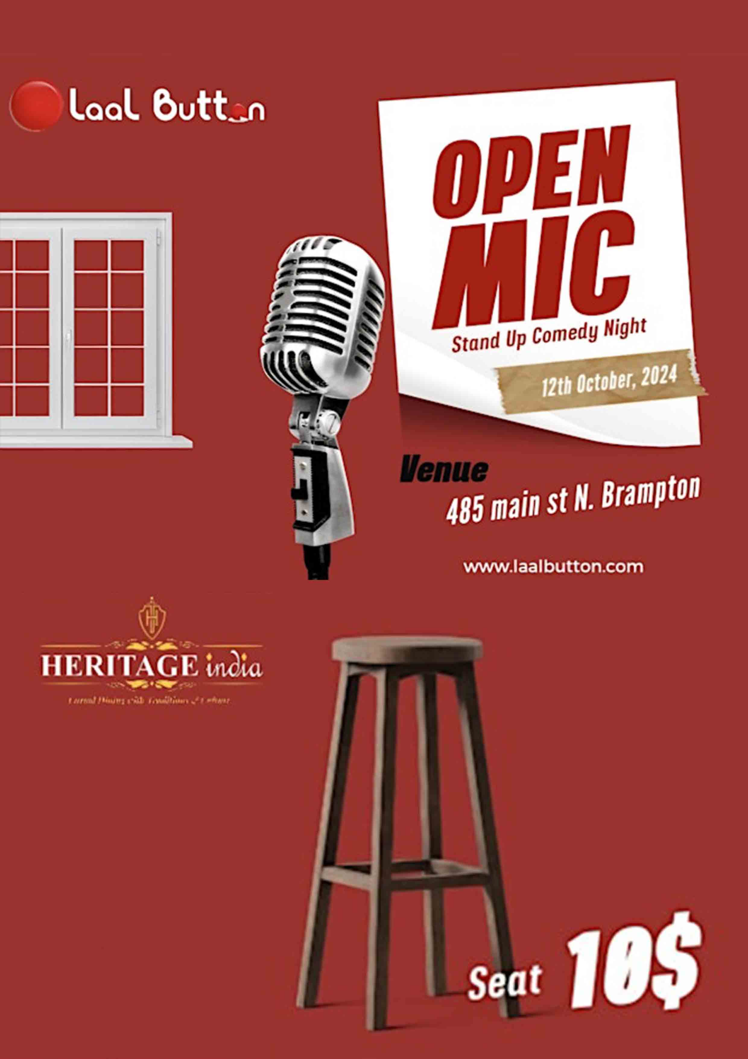 Open Mic Standup Comedy Night Open Mic Standup Comedy Night