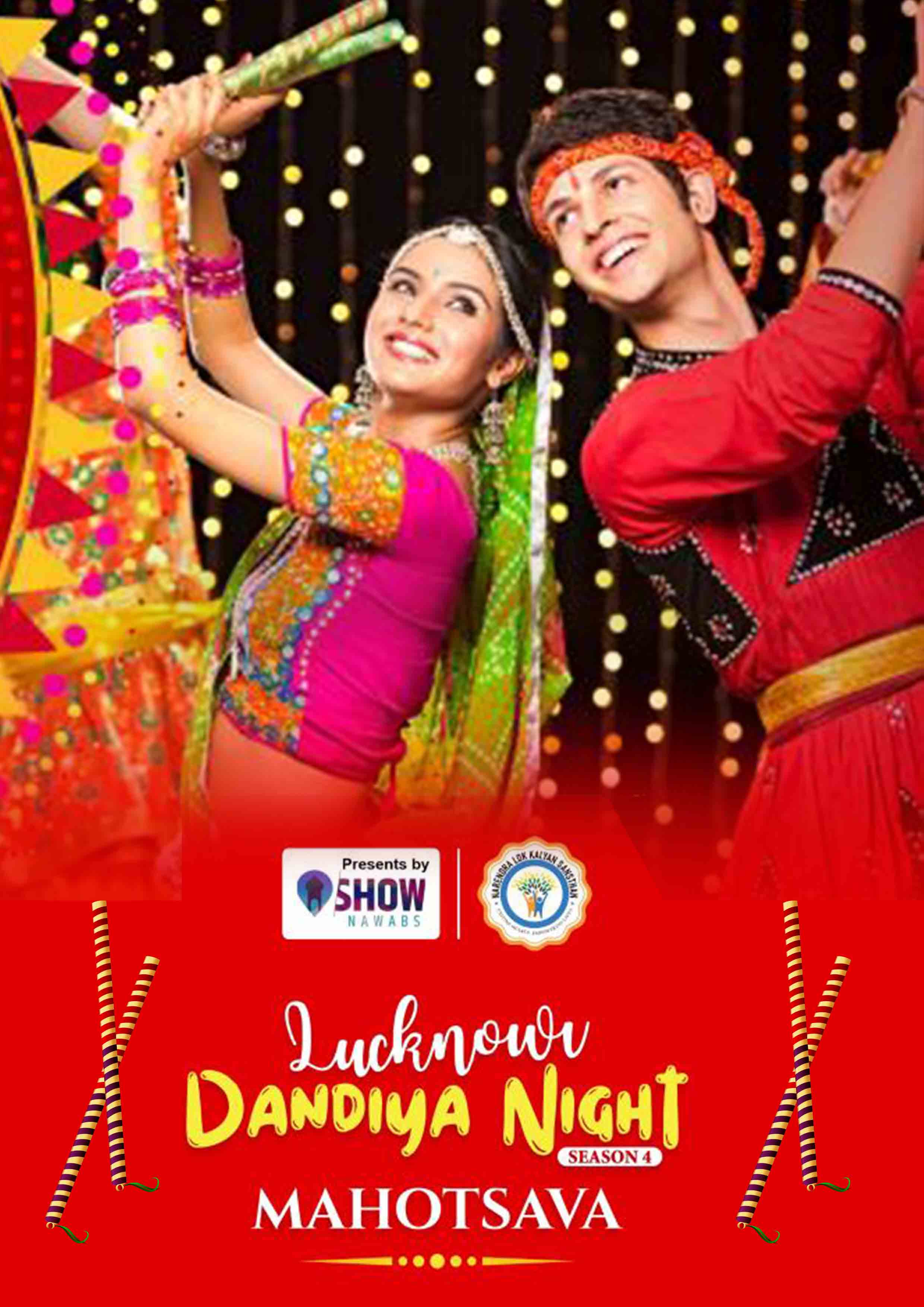 Lucknowi Dandiya Night Navratri Mahotsav 2024- Lucknow Lucknowi Dandiya Night Navratri Mahotsav 2024- Lucknow
