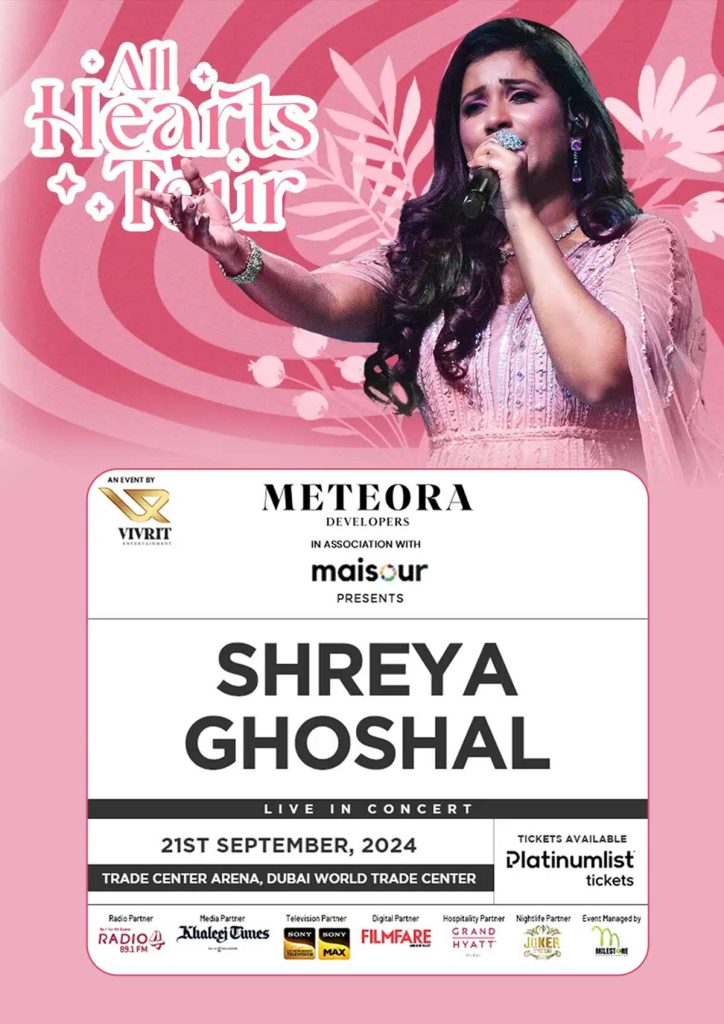Shreya Ghoshal - Live In Concert 2024 Shreya Ghoshal - Live In Concert 2024