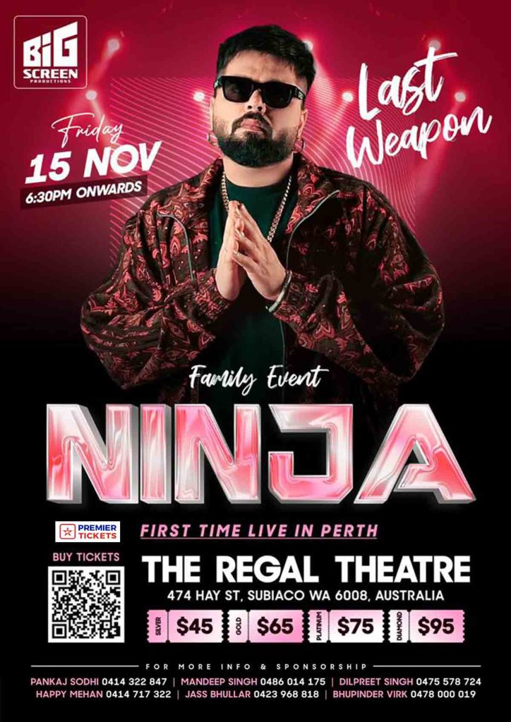 Ninja - Live in Perth 2024 Ninja - Live in Perth 2024