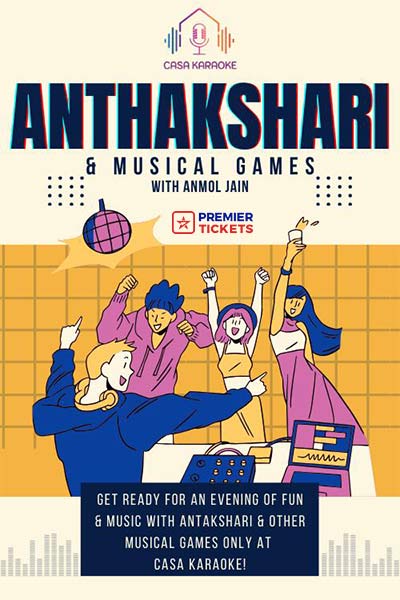 Antakshari & Musical Games with Anmol Jain - 14th January Antakshari & Musical Games with Anmol Jain - 14th January